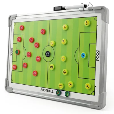 Produktbild von Taktiktafel für Fußball mit Zubehör für Trainer