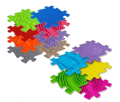 Zdjęcie produktu dla Zestaw ortopedycznych puzzli sensorycznych Huge 1A Muffik