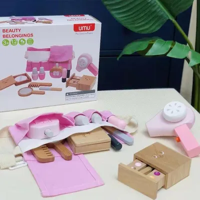 Image de 360Home : Sac de maquillage pour enfants, coffret de maquillage, ensemble de jouets de maquillage