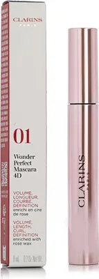 Image de Clarins Wonder Perfect 4D Mascara Waterproof #01 Perfect Black 8 ml