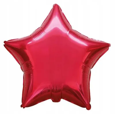 Obrázok produktu pre Fóliový balónik 48 cm Červená hviezda – Godan