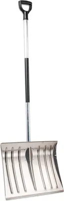 Produktbild von Schneeschieber Schneeräumer ALU 50cm mit ALU Stiel und D-Griffe 50cm / 135 cm ALU-50 / 3719
