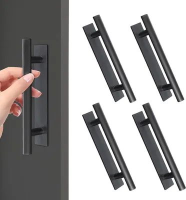 Produktbild von Selbstklebende Möbelgriffe - Schubladengriffe für Türen und Fenster - 10 Stück - ABS-Kunststoff