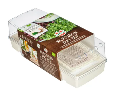 Produktbild von SPERLI  Anzuchtset Microgreen Duo-Box Kresse Rauke Daikon-Rettich 1 Stück