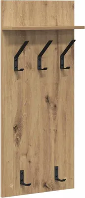 Obrázek produktu pro vidaXL Nástěnný noční stolek Artisan – dub 40 x 10 x 90 cm
