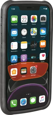 Produktbild von Topeak Handyhülle & Halterung RideCase Kompatibel mit Apple iPhone 11, Schwarz