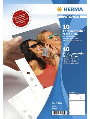 Image de HERMA Fotophan - pochette x 10