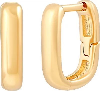Produktbild von cai Creolen 925/- Sterling Silber 1,2cm gelb ohne 358215836V