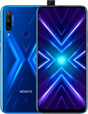 Produktbild von Honor 9X, 16,7 cm (6.59"), 4 GB, 128 GB, 48 MP, Android 9.0, Blau