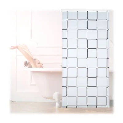 Image de relaxdays 10026666_1050 relaxdays Duschrollo SQUARE 100,0 x 240,0 cm