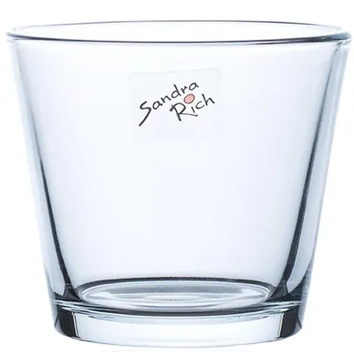 Produktbild von CONI conical pot - klar - 10x10x9cm - Glas