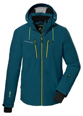 Productafbeelding van Killtec heren ski-jas/functionele jas met afneembare capuchon en sneeuwvanger, model KSW