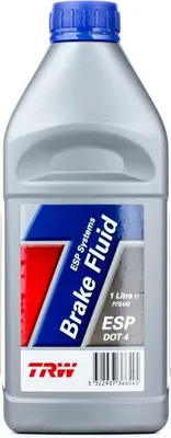 Produktbild von TRW PFB440 DOT 4 Bremsflüssigkeit Brems Flüssigkeit 1L Brake Fluid