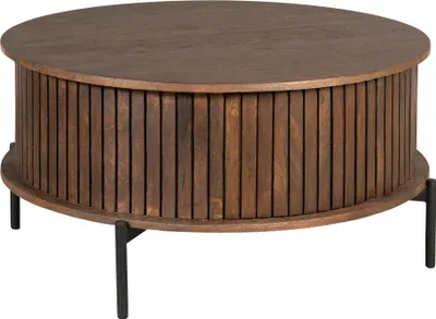 Produktbild von Starfurn - Madison Brown Couchtisch - 80 cm - Rund