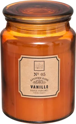 Image de Bougie parfumée dans un verre décoratif, 510 g