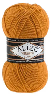 Strickgarn ALIZE SUPERLANA KLASIK orange