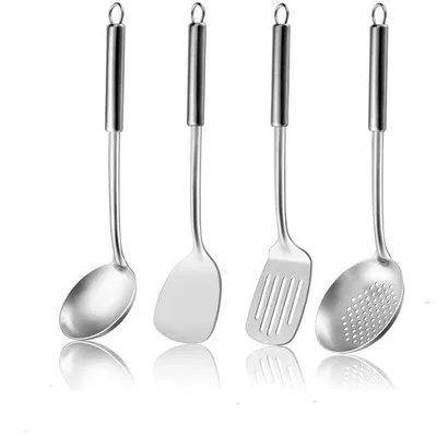 Produktbild von Edelstahl Küchenset, 4-teilig, lang