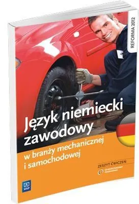 Imagen del producto de WSiP Język niemiecki zawodowy w branży samochodowej i mechanicznej. Zeszyt ćwiczeń, Edukacyjny, Polski, Broszurowa okładka