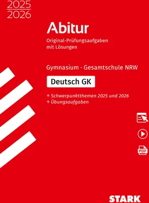 Produktbild von STARK Abiturprüfung NRW 2025/26 - Deutsch GK