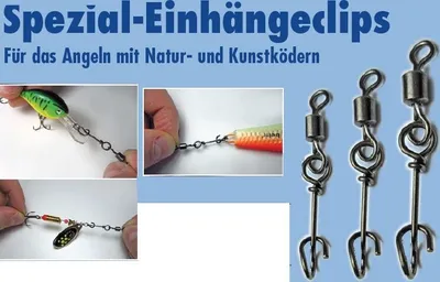 Produktbild von Behr Spezial Einhängeclips für Kunstköder , Größe:3