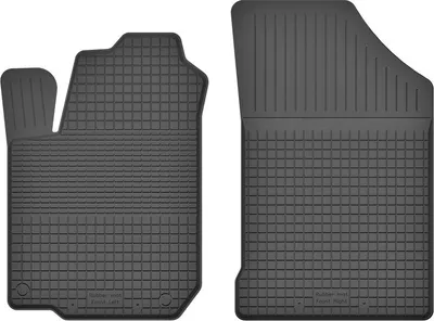 Obrázok produktu pre Predné gumové vaničkové autokoberce pre: Volkswagen Sharan I 1995-2010 minivan čierne 2 ks