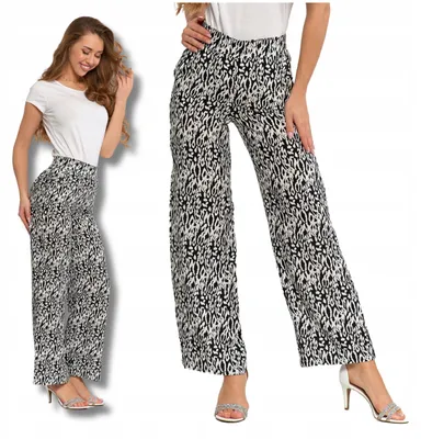 Produktbild von Moraj | Damenhose - Größe S - Sommerhose Weiß - Hosen Damen - Viskose Weite Hose