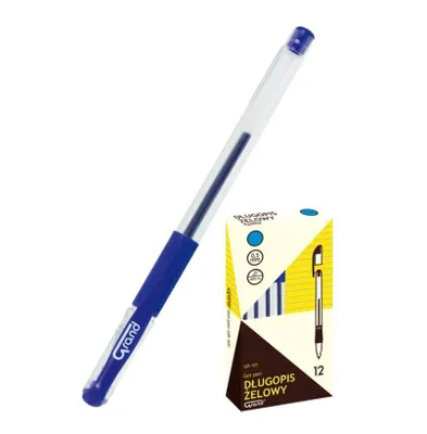 Produktbild von GR-101 blauer Gelschreiber (12 Stück) GRAND