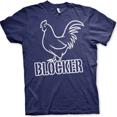 Produktbild von Cockblocker T-Shirt - Medium - Navy
