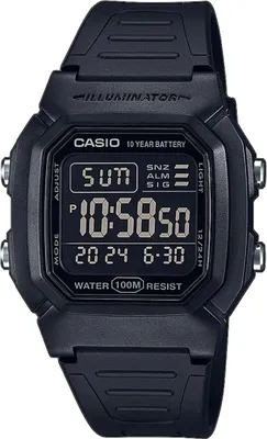 Produktbild von Uhr, Digital, Schwarz\Schwarz