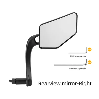 Produktbild von ROCKBROS Rückspiegel Fahrradspiegel Lenkerspiegel für 19-23MM Lenker 360° Rechts