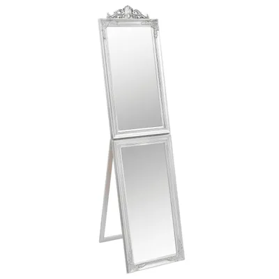 Produktbild von vidaXL Standspiegel Silbern 50x200 cm