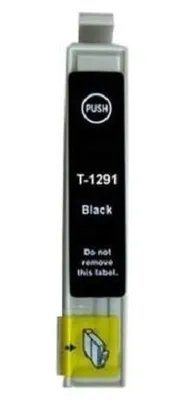 Produktbild von Druckerpatrone kompatibel mit Epson T1291 Black für Stylus Office B42 WD, BX305 F, BX305 FW, BX305 FW Plus, BX320 FW, BX525 WD, BX535 WD, BX625 FWD, BX630 FW, BX635 FWD, BX925 FWD, BX935 FWD, Stylus SX230, SX235, SX235 W, SX420 W, SX425 W, SX430 W, SX435 W, SX438 W, SX440 W, SX445 W, SX525 WD, SX535 WD, SX620 FW, WorkForce 525, 630, WF-3010 DW, WF-3520 DWF, WF-3530 DTWF, WF-3540 DTWF, WF-7015, WF-7515, WF-7525