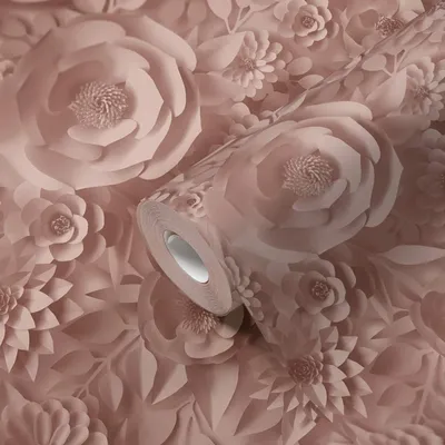 Produktbild von A.S. Creation | 3D Optik | Vliestapete | Kollektion PintWalls | 387182 | Rosa | 10.05 x 0.53 m | 3D Optik | Wohnzimmer | Flur | Büro | Küche | Wohnräume