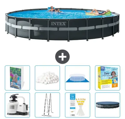 Produktbild von Ultra XTR Pool Rund - 732x132 cm - 9-teilig  S597