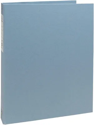 Produktbild von Ringbuch 4-Ring aus Recyclingkarton A4 30 mm Blaugrau Exacompta AutentiK