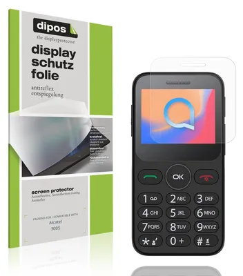 Image de 4x Film de protection d'écran pour Alcatel 3085 protecteur antireflet dipos