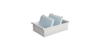 Obrázek produktu pro HAN 955-0-11 - A5 - Kunststoff - Polystyrol (PS) - Grau - 346 mm - 228 mm - 96 mm