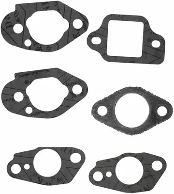 Productafbeelding van Carburateur Pakkingset - Motoronderdelen Grasmaaier - Motoronderhoud - Specifieke Pasvorm - 5 x 2 x 1 cm - Zwart