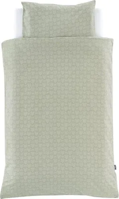 Produktbild von Träumeland Bettwäsche Jersey Kuschelhase grün 100/135 + 40/60 cm