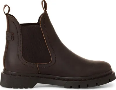 Produktbild von Tamaris Damen Chelsea Boot Leder Stiefelette lose Einlage Stretcheinsätze 1-25829-43, Größe:42 EU, Farbe:Braun