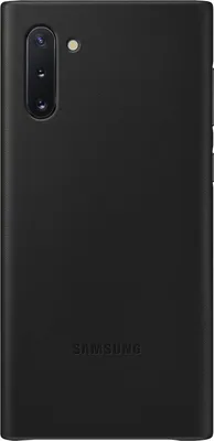 Image de SAMSUNG EF-VN970LB - Coque cuir Noir G Note 10