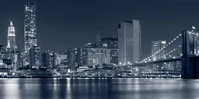 Produktbild von Tulup® Leinwandbild - 140x70 cm - Wandkunst - Drucke auf Leinwand - Leinwanddruck  - Sehenswürdigkeiten & Architektur - Grau - Manhattan New York