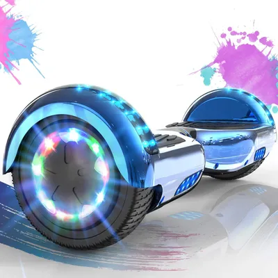Produktbild von Hoverboards 6.5 Zoll-LED & Bluetooth mit 350W*2 Motorbeleuchtung-für Kinder und Jugendliche, Self Balance Scooter Elektroscooter Elektro Skateboard