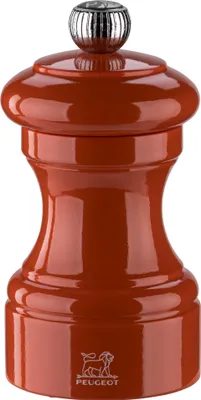 Image de Peugeot Bistro Moulin à poivre 10 cm terracotta laqué bois