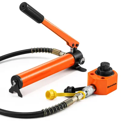 Hydraulik-Wagenheber 20T mit Pumpe, Hub 30 mm, Höhe 57 mm