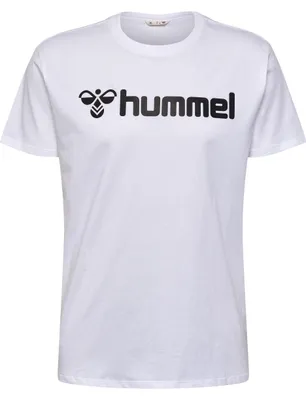 Produktbild von hummel T-Shirt Regular Fit Stretch Rundhalsausschnitt Logo Größe: 3XL