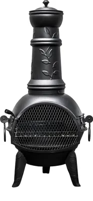 Produktbild von Buschbeck Mexiko-Ofen Leaf 107 schwarz 90108.000