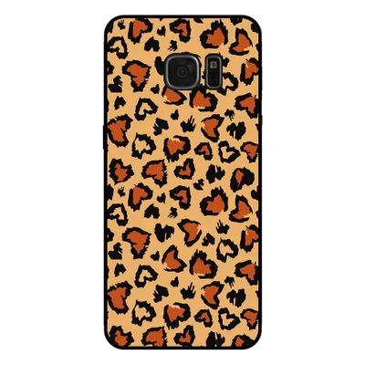 Immagine prodotto di Smartphonica Custodia per Samsung Galaxy S7 Edge con stampa tigre - cover posteriore con stampa pantera - Marrone