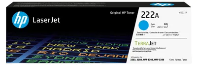 Image de HP 222A - Cyan - original - LaserJet - Cartouche de toner (W2221A)
