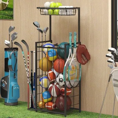 Productafbeelding van Ballenopslag en Organizers voor Garagesportuitrusting